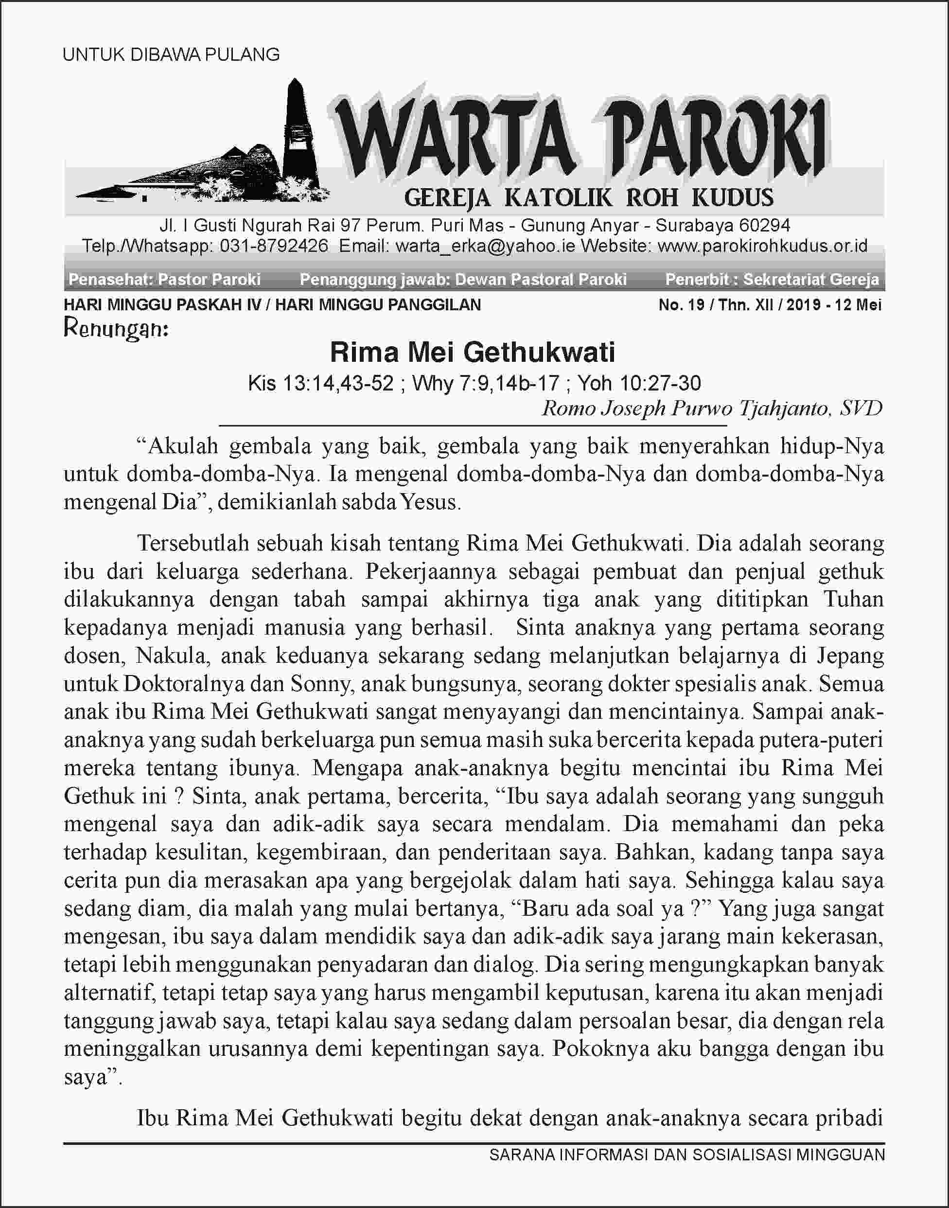 Paroki Roh Kudus
